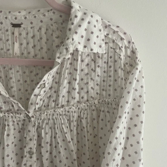 Free People Long Sleeve Mini Dress - Picture 3 of 7